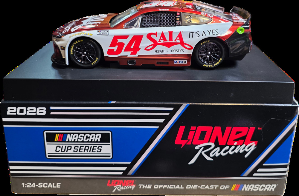 Ty Gibbs #54 SAIA LTL Freight 2026 Camry Color Chrome 1:24 Lionel Nascar DIN 007